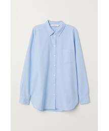 H&M | H&M - シャツ - ブルー(シャツ/ブラウス)
