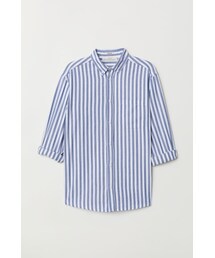 H&M | H&M - レギュラーフィット コットンシャツ - ホワイト(シャツ/ブラウス)
