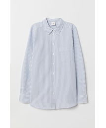 H&M | H&M - シャツ - ブルー(シャツ/ブラウス)
