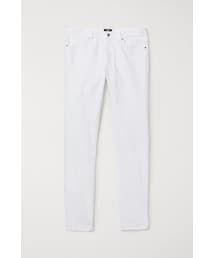 H&M | H&M - スキニーフィット ツイルパンツ - ホワイト(その他パンツ)