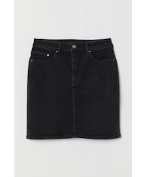 H&M | H&M - デニムスカート - ブラック(スカート)