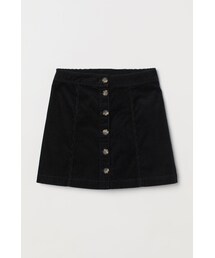 H&M | H&M - Aラインスカート - ブラック(スカート)