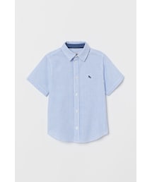 H&M | H&M - コットンシャツ - ブルー(シャツ/ブラウス)