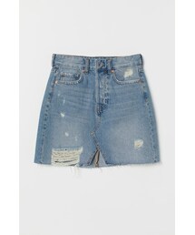 H&M | H&M - デニムスカート - ブルー(スカート)