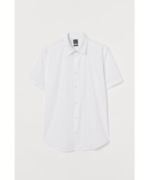 H&M - スリムフィットシャツ - ホワイト