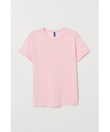 H&M - コットンTシャツ - ピンク