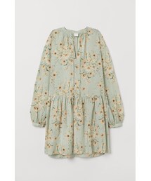 H&M | H&M - ワイドワンピース - グリーン(ワンピース)