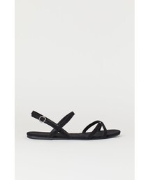 H&M | H&M - サンダル - ブラック(サンダル)