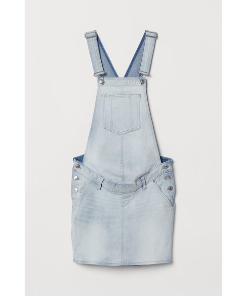 H M エイチ アンド エム の H M Mama サロペットスカート ブルー ワンピース Wear