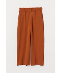 H&M | H&M - クロップドプルオンパンツ - オレンジ(その他パンツ)