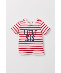 H&M - テキストプリントTシャツ - レッド