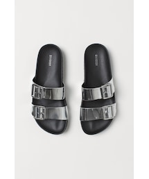 H&M | H&M - サンダル - シルバー(サンダル)