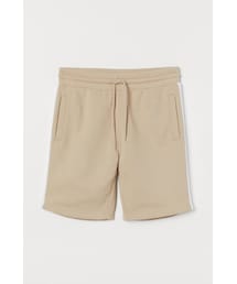 H&M | H&M - サイドライン スウェットショートパンツ - ベージュ(その他パンツ)