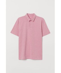 H&M - スリムフィット ポロシャツ - ピンク