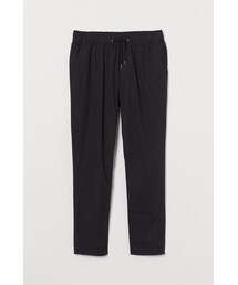 H&M | H&M - コットンチノパンツ - ブラック(チノパンツ)