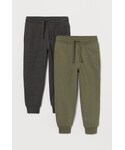 H&M | H&M - ジョガーパンツ 2本セット - グリーン(Pants)