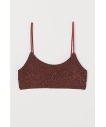 H&M | H&M - ビキニトップ - オレンジ(水着)