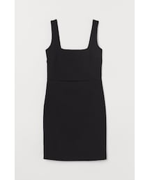 H&M | H&M - ボディコンワンピース - ブラック(ワンピース)