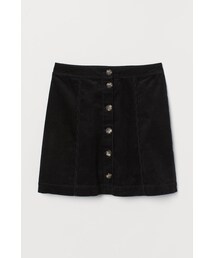 H&M | H&M - Aラインスカート - ブラック(スカート)