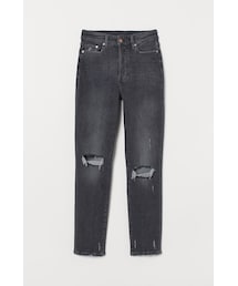 H&M | H&M - マムハイアンクルデニム - グレー(その他パンツ)