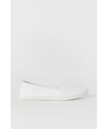 H&M | H&M - スリッポンスニーカー - ホワイト(スニーカー)