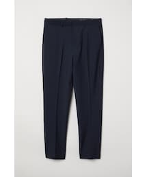 H&M | H&M - レギュラーフィット スーツパンツ - ブルー(その他パンツ)