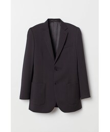 H&M - リラックスフィット ウールジャケット - ブラック