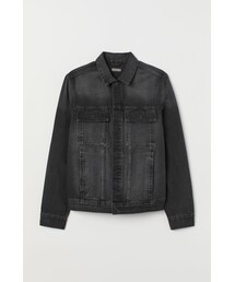 H&M - デニムジャケット - ブラック