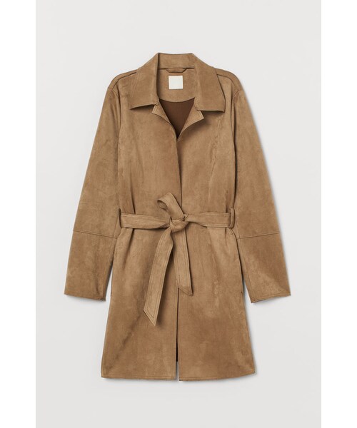 H&M（エイチ・アンド・エム）の「H&M - フェイクスエードコート 