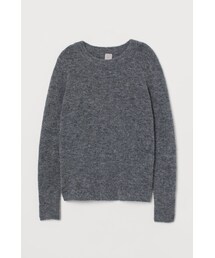 H&M | H&M - ウールブレンド ファインニットセーター - グレー(ニット/セーター)