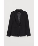 H&M | H&M - フィットジャケット - ブラック(休閒西裝)