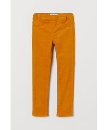 H&M | H&M - コーデュロイパギンス - イエロー(その他パンツ)