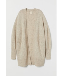 H&M | H&M - ウールブレンドカーディガン - ベージュ(ニット/セーター)