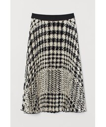 H&M | H&M - プリーツスカート - ブラック(スカート)