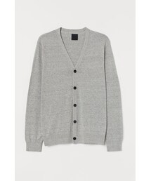 H&M | H&M - コットンカーディガン - グレー(カーディガン/ボレロ)