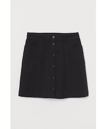 H&M | H&M - Aラインスカート - ブラック(スカート)