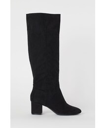 H&M | H&M - トールブーツ - ブラック(ブーツ)