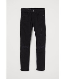 H&M | H&M - スキニーフィット ツイルパンツ - ブラック(その他パンツ)