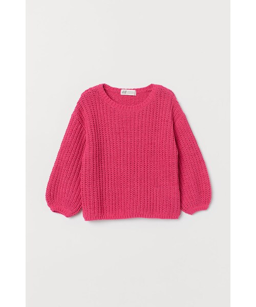 H&M（エイチ・アンド・エム）の「H&M - セーター - ピンク（ニット