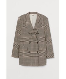 H&M | H&M - ダブルブレストジャケット - ベージュ(テーラードジャケット)