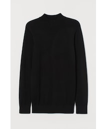 H&M | H&M - ハイネックセーター - ブラック(スウェット)
