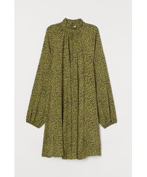 H&M | H&M - ワイドワンピース - グリーン(ワンピース)