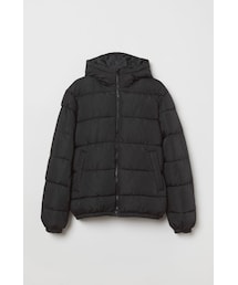 H&M | H&M - パッデッドジャケット - ブラック(ダウンジャケット/コート)
