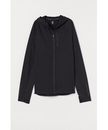 H&M - ウインドプルーフ ランニングジャケット - ブラック