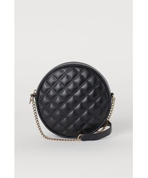 H&M | H&M - キルティングショルダーバッグ - ブラック(ハンドバッグ)