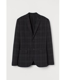 H&M - スリムフィットジャケット - ブラック
