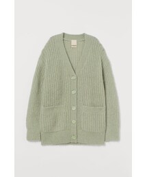 H&M | H&M - アルパカブレンドカーディガン - グリーン(カーディガン/ボレロ)