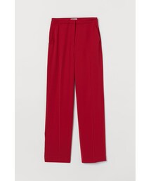 H&M | H&M - ワイドスーツパンツ - レッド(その他パンツ)
