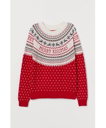 H&M | H&M - アルパカブレンドセーター - レッド(ニット/セーター)