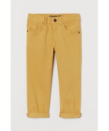 H&M | H&M - ストレートフィット ツイルパンツ - イエロー(その他パンツ)